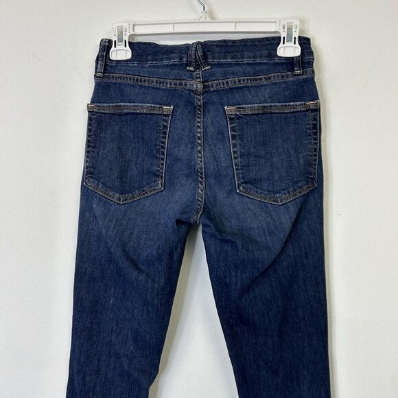 Good American Good Legs Jeans Womens Size 26 High Rise Distressed - Picture 8 of 10